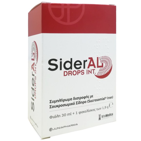 Winmedica Sideral Drops Int Φιάλη 30ml & 1 Φακελίσκος των 1,9g