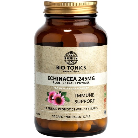 Bio Tonics Echinacea Plant Extract 245mg 90caps