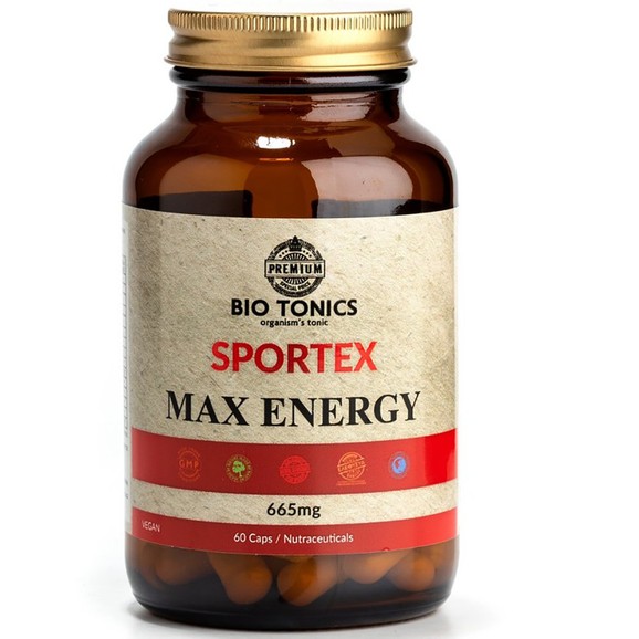 Bio Tonics Sportex Max Energy 665mg 60caps