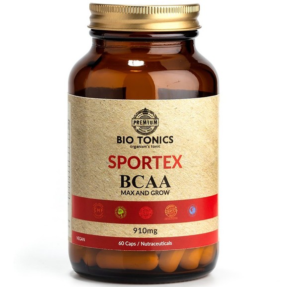 Bio Tonics Sportex BCAA 910mg 60caps