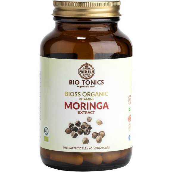 Bio Tonics Bioss Organic Moringa Extract 300mg, 60caps