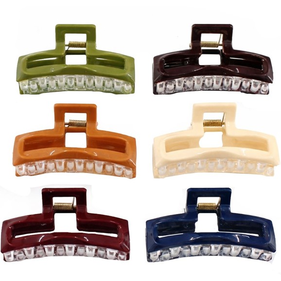 Δώρο Beauties Κοκαλάκι Κλάμερ 7cm σε Τυχαία Επιλογή Χρώματος 1 Τεμάχιο