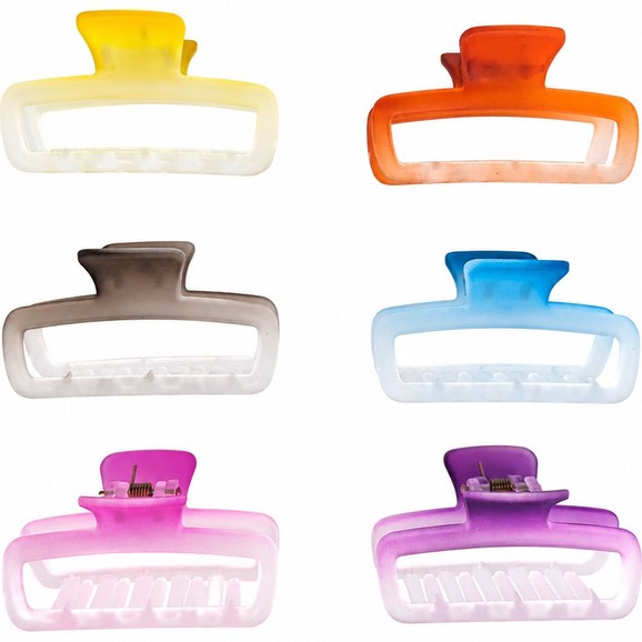 Δώρο Beauties Κοκαλάκι Κλάμερ Fluo 6.5cm 1 Τεμάχιο σε Τυχαία Επιλογή Χρώματος