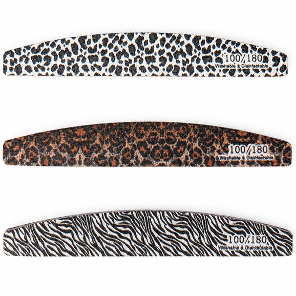 Δώρο Beauties Washable & Disinfectable Animal Print Λίμα Νυχιών 1 Τεμάχιο σε Τυχαία Επιλογή Χρώματος