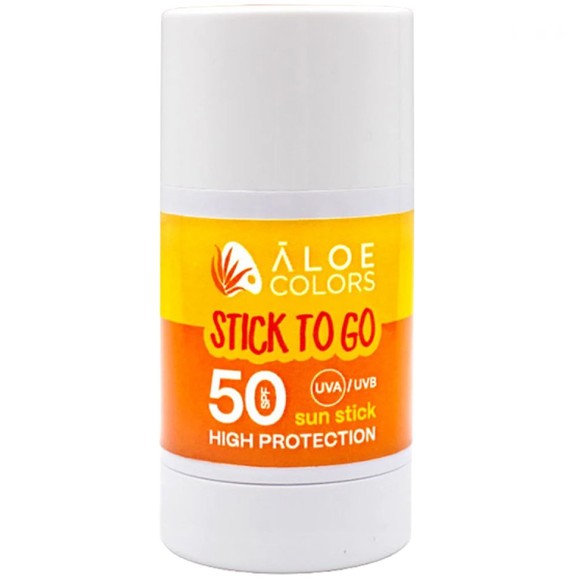 Aloe Colors To Go Spf50 Sunscreen Stick 30g