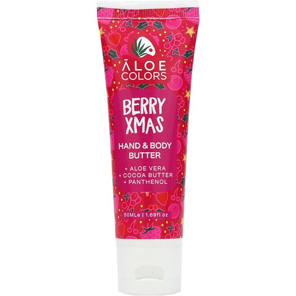 Aloe Colors Berry Xmas Hand & Body Butter 50ml