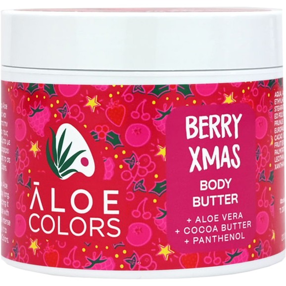 Aloe Colors Berry Xmas Body Butter 200ml