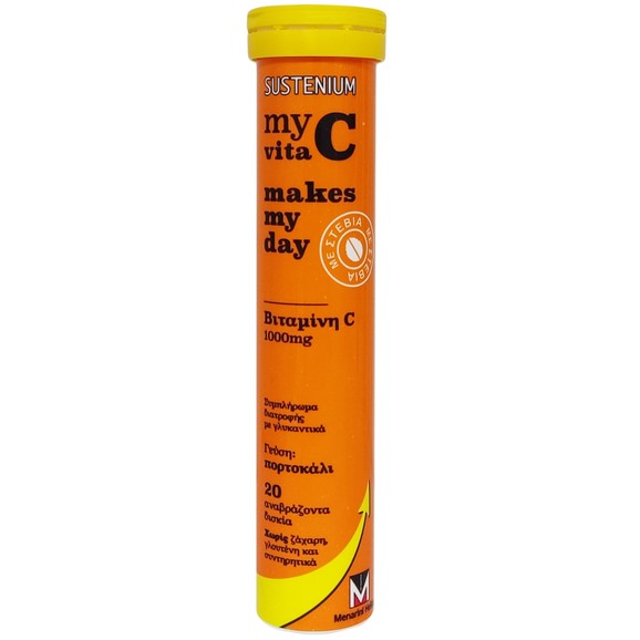 Menarini Sustenium My Vita C Makes my Day Vitamin C 1000mg 20 effer.tabs Menarini Sustenium My Vita C Makes my Day Vitamin C 1000mg 20 effer.tabs