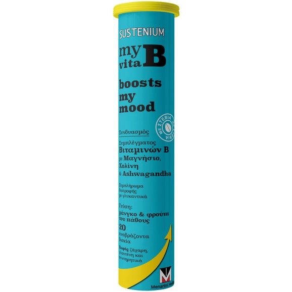 Menarini Sustenium My Vita B Boosts my Mood 20Effer.tabs Menarini Sustenium My Vita B Boosts my Mood 20Effer.tabs