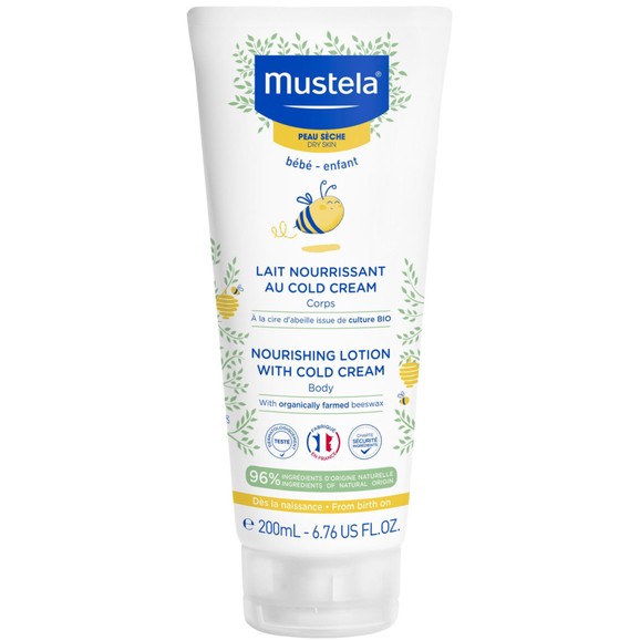 Mustela Nourishing Lotion With Cold Body Cream 200ml