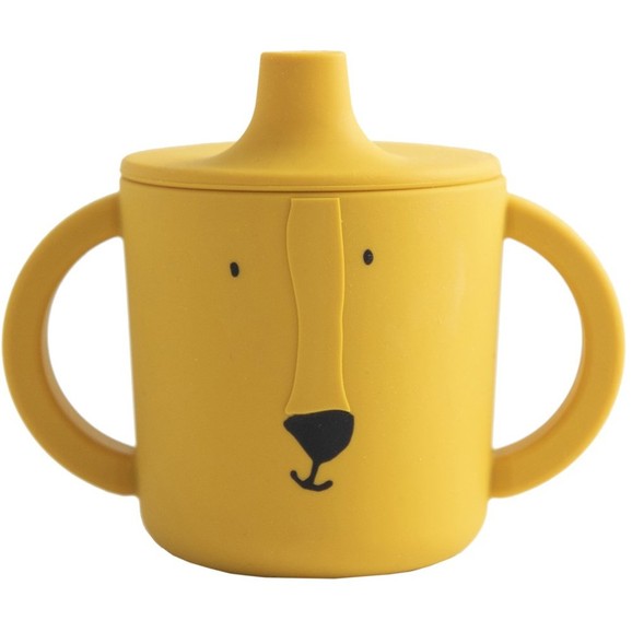 Trixie Silicone Sippy Cup 6m+ Κωδ 77826, 207ml - Mr. Lion