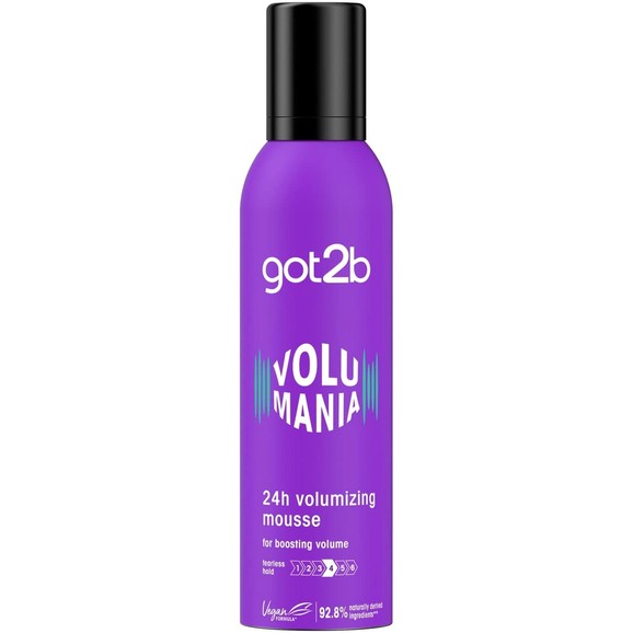 Schwarzkopf Got2b Volumania 24h Volumizing Mousse 250ml Schwarzkopf Got2b Volumania 24h Volumizing Mousse 250ml