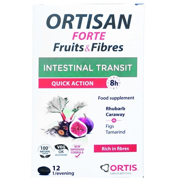 Ortis Ortisan Forte Συμπλήρωμα Διατροφής για Εντερική Διέλευση ταχείας δράσης 12tabs