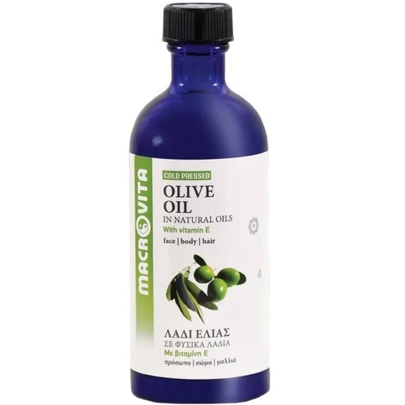 Macrovita Olive With Vitamins E,C & F Face, Body & Hair Oil 100ml