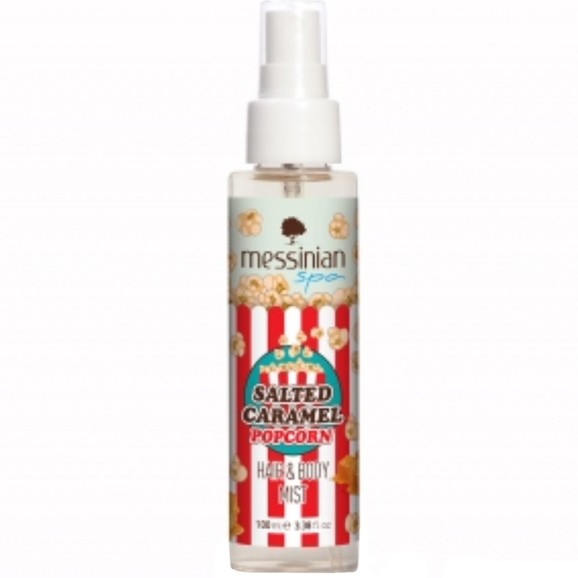 Messinian Spa Salted Caramel Popcorn Hair & Body Mist 100ml