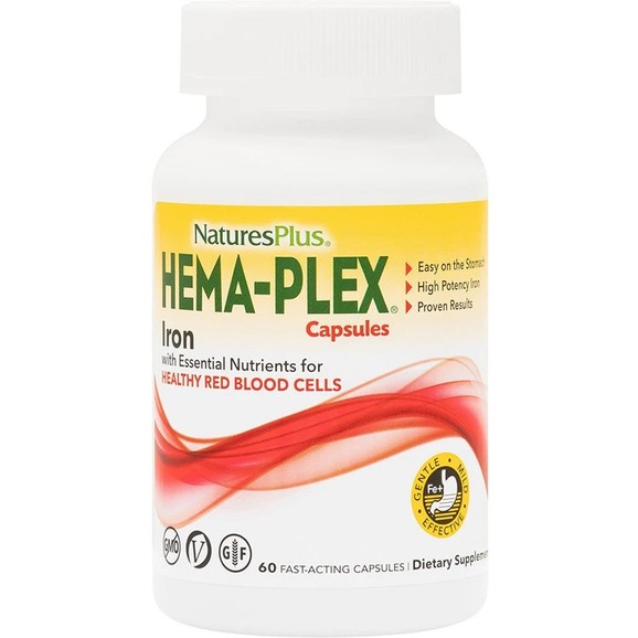 Δώρο Natures Plus Hema-Plex 60caps