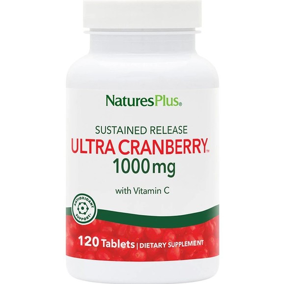 Δώρο Natures Plus Ultra Cranberry 1000mg, 120tabs