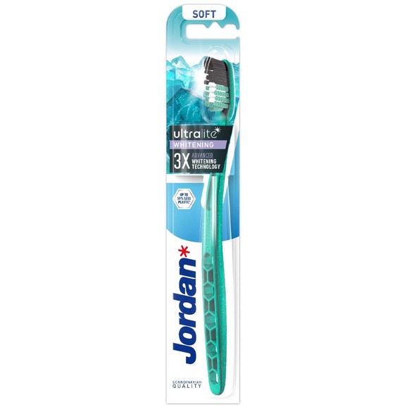 Jordan Ultralite 3x Advanced Whitening Soft Toothbrush 1 Τεμάχιο - Πράσινο