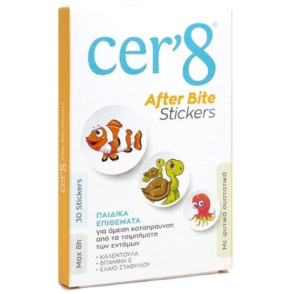 Vican Cer\'8 After Bite Stickers Παιδικά Επιθέματα για Ανακούφιση από τα Τσιμπήματα 30τμχ Vican Cer\'8 After Bite Stickers Παιδικά Επιθέματα για Ανακούφιση από τα Τσιμπήματα 30τμχ