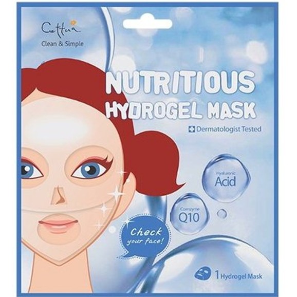 Cettua Clean & Simple Nutritious Hydrogel Mask, Μάσκα Βαθιάς Ενυδάτωσης & Θρέψης της Επιδερμίδας, 1τμχ
