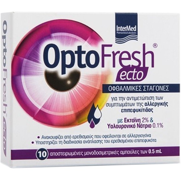 Intermed Optofresh Ecto Eye Drops 10x0.5ml