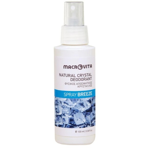 Macrovita Breeze Natural Crystal Deodorant Spray 100ml