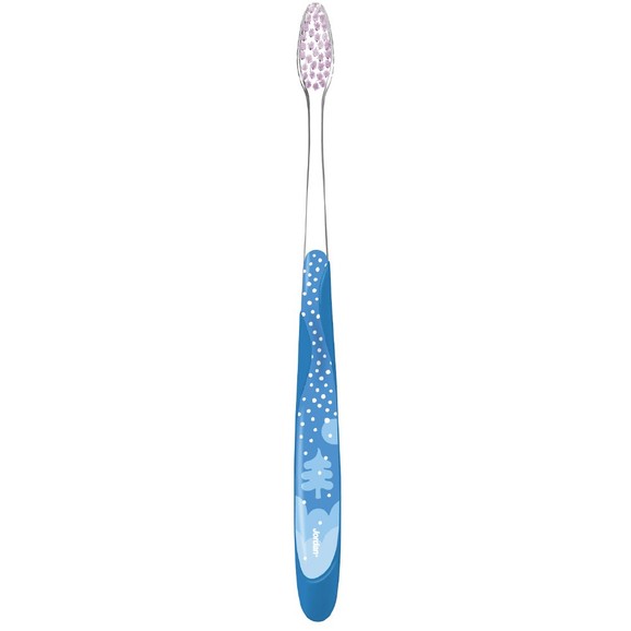 Jordan Individual Reach Small Precision Head Medium Toothbrush 1 Τεμάχιο - Μπλέ