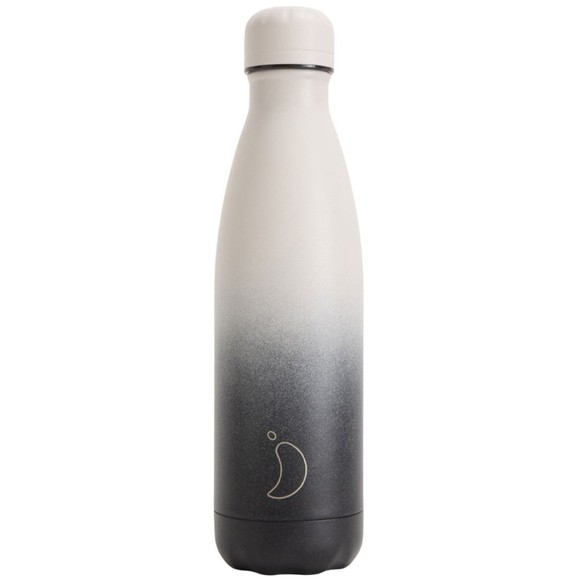 Chilly\'s Original Gradient Bottle 500ml - Black Pebble