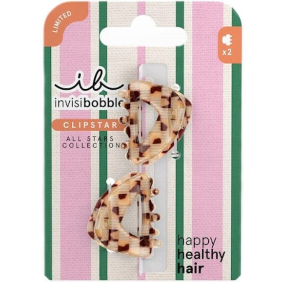 Invisibobble Clipstar Golden Caddie 2 Τεμάχια