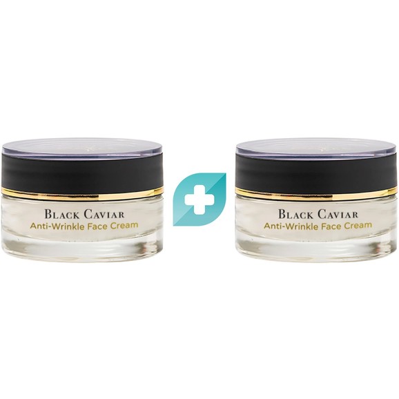 Σετ Inalia Black Caviar Anti-Wrinkle Face Cream 2x50ml