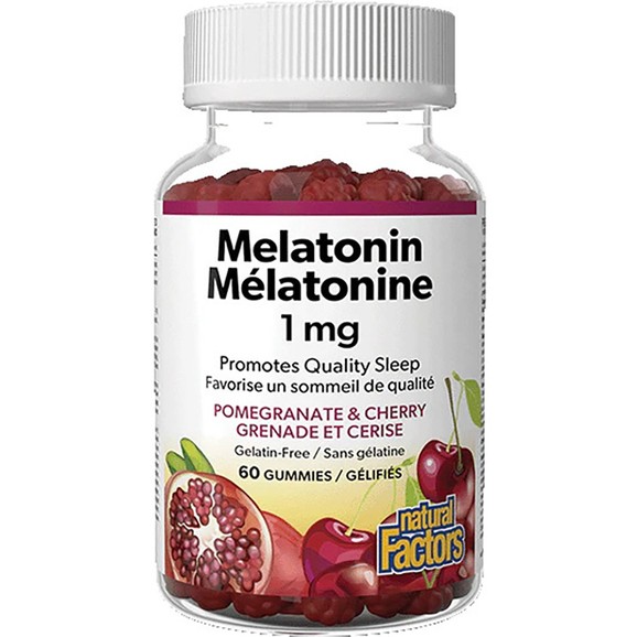 Natural Factors Melatonin 1mg Gummies 60 Τεμάχια