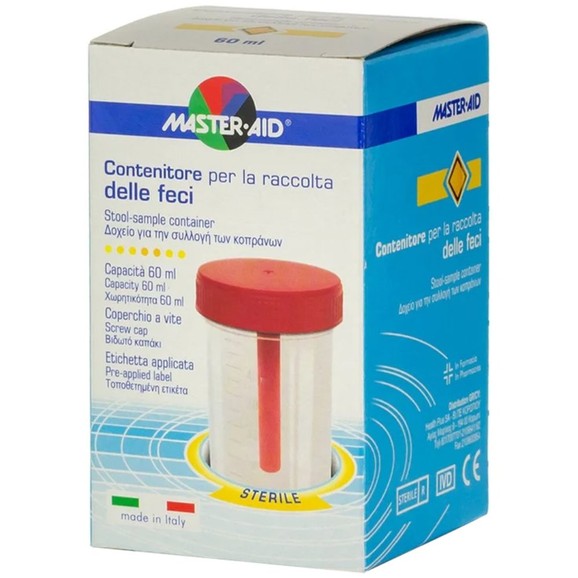 Master Aid Συλλέκτης Κοπράνων Αποστειρωμένος 60ml