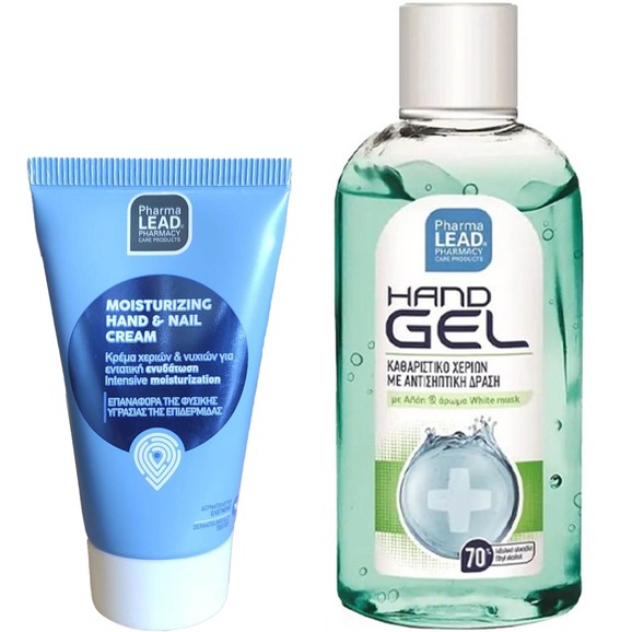 Σετ Δώρο Pharmalead Moisturizing Hand Nail Cream 20ml & Hand Gel 80ml Σετ Δώρο Pharmalead Moisturizing Hand Nail Cream 20ml & Hand Gel 80ml