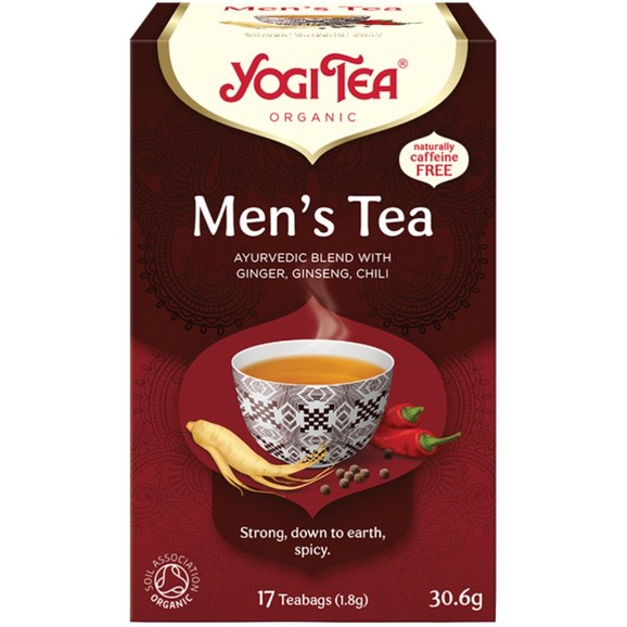Yogi Tea Men\'s Tea 17 Teabags (17 Φακελάκια x 1,8g)