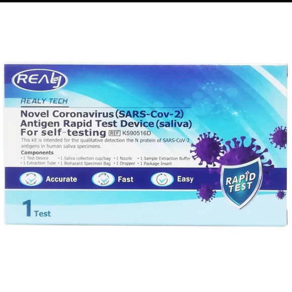 Realy Tech Novel SARS-Cov-2 Antigen Rapid Self Test 1 Τεμάχιο