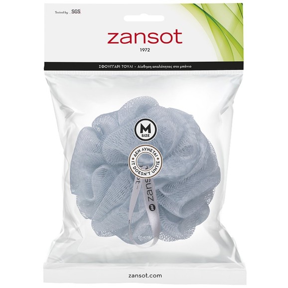 Zansot Mesh Sponge Medium 1 Τεμάχιο - Γκρί