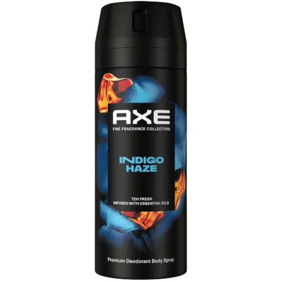 Axe Indigo Haze 72h Fresh Premium Deodorant Body Spray 150ml