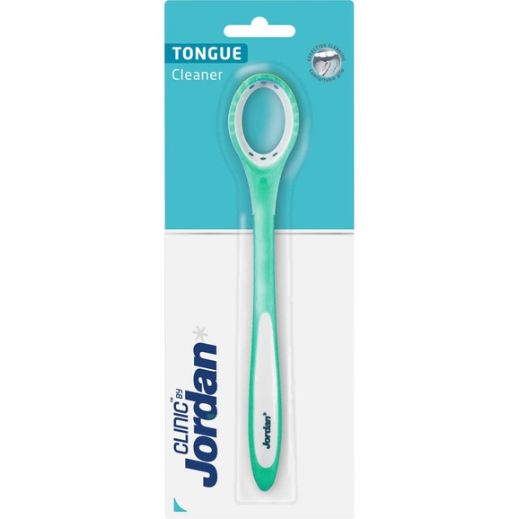 Jordan Clinic Tongue Cleaner 1 Τεμάχιο - Τιρκουάζ