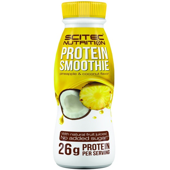 Scitec Nutrition Protein Smoothie Pineapple & Coconut Flavor Smoothie Πρωτεΐνης Χωρίς Προσθήκη Ζάχαρης 330ml