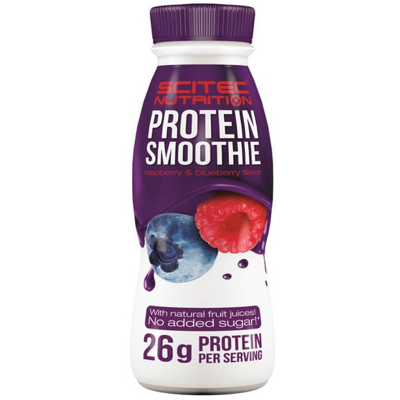 Scitec Nutrition Protein Smoothie Raspberry & Blueberry 330ml