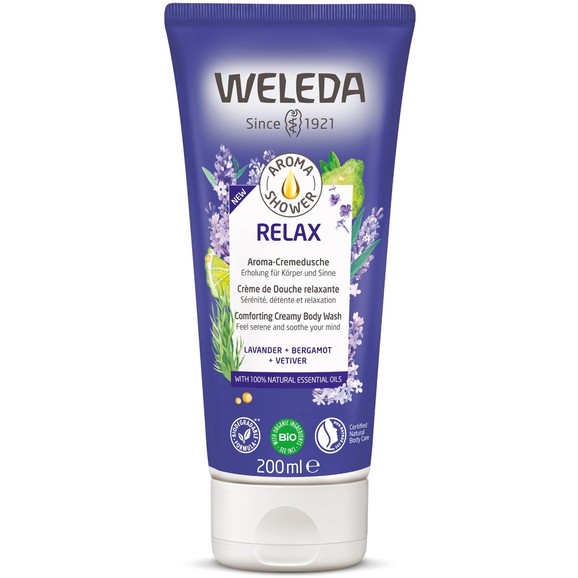 Weleda Relax Aroma Shower Creamy Body Wash 200ml