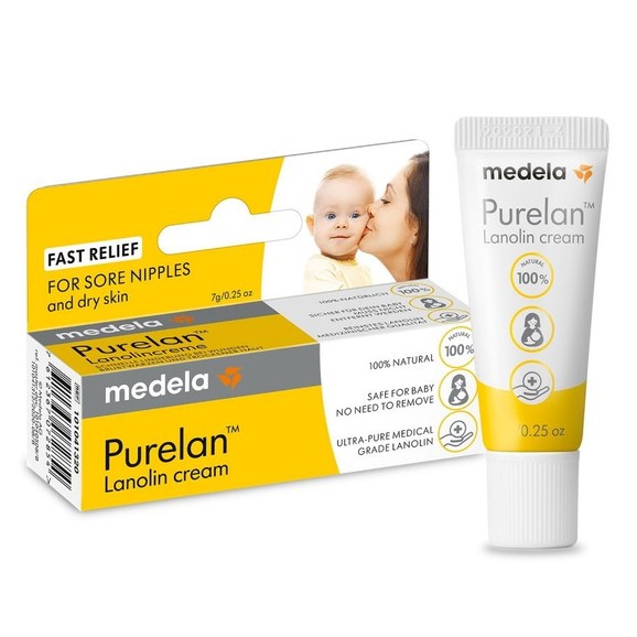Medela PureLan Lanolin Cream Προστατευτική, Καταπραϋντική Κρέμα Θηλών από 100% Καθαρή Λανολίνη 7gr