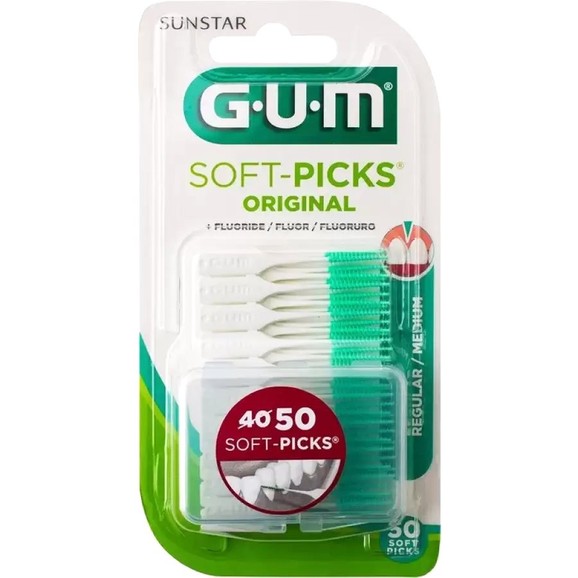 Gum 632 Soft Picks 50 Τεμάχια - Regular