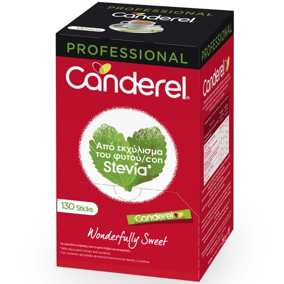 Canderel Stevia Professional 130 Sticks