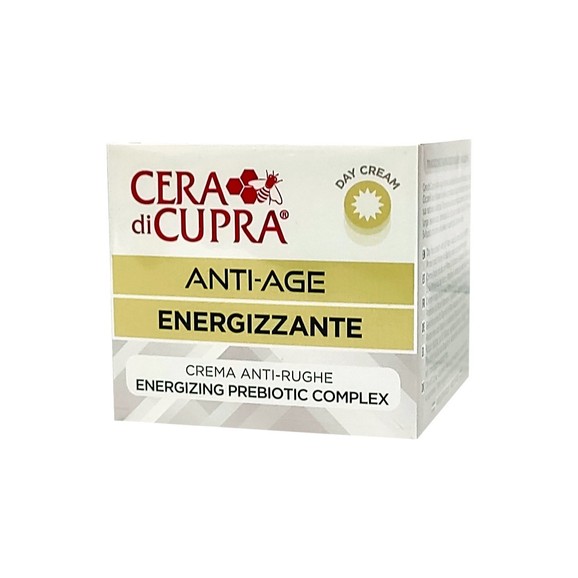 Cera Di Cupra Anti-Age Energizzante Αντιρυτιδική Κρέμα Ημέρας με Προβιοτικό Σύμπλεγμα Αναδόμησης 50ml