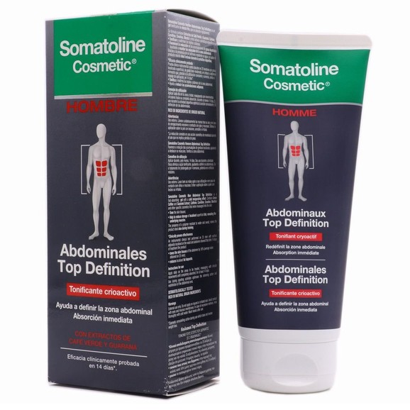 Somatoline Cosmetic Homme Top Definition Αγωγή Κοιλιακών για Άντρες, Τονώνει τους Ιστούς του Δέρματος σε 2 Εβδομάδες 200ml