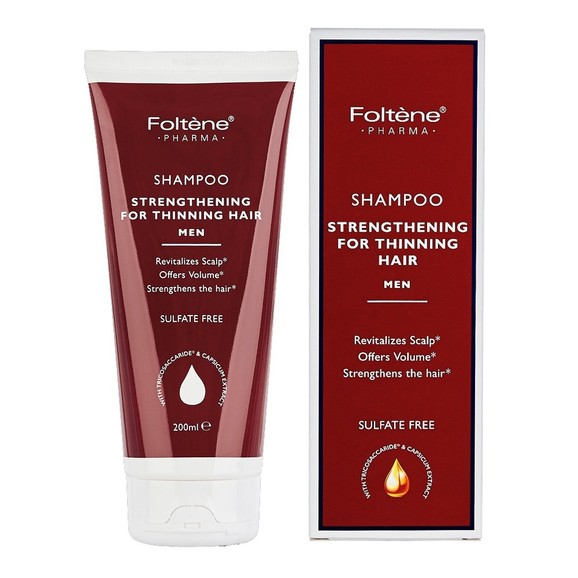 Foltene Pharma Strengthening for Thinning Hair Shampoo for Men 200ml Foltene Pharma Strengthening for Thinning Hair Shampoo for Men 200ml