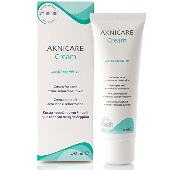 Synchroline Aknicare Cream w/ GT peptide 10%, 50ml