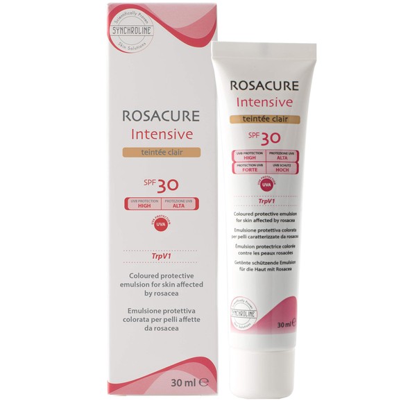 Synchroline Rosacure Intensive Cream Teintee Clair Spf30, 30ml Synchroline Rosacure Intensive Cream Teintee Clair Spf30, 30ml