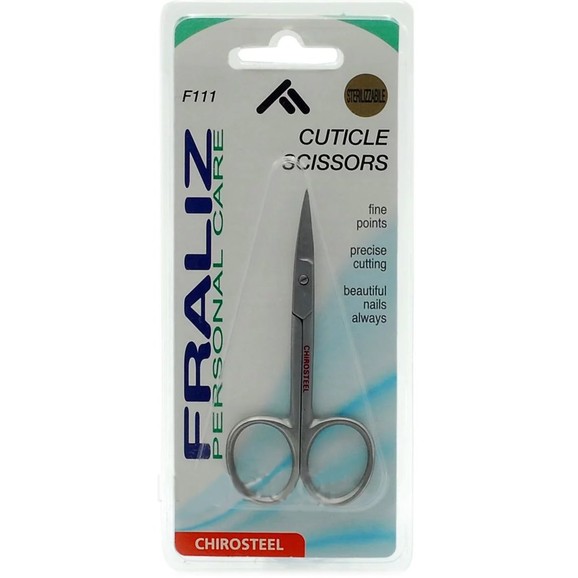Fraliz F111 Cuticle Scissors Ψαλιδάκι για Πετσάκια Καμπυλωτό 1 Τεμάχιο
